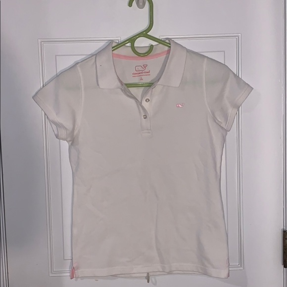 New vineyard vines white t shirt girls